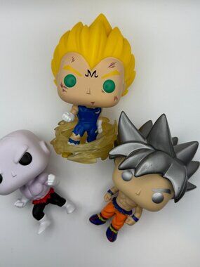 Dragon Ball Z/Super Funko Pop! Bundle - Majin Vegeta, UI Goku, & Jiren